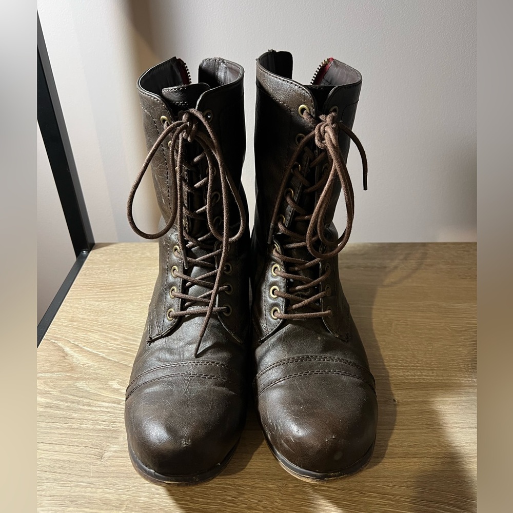 Steve Madden Military Boots